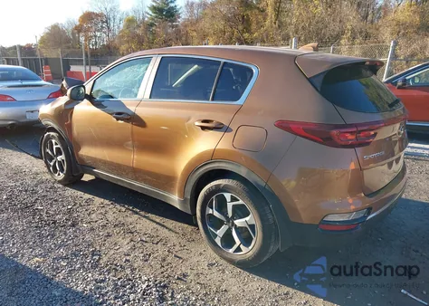 2020 Kia Sportage Lx z USA, uszkodzony, nr VIN KNDPM3AC9L7644248